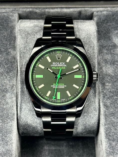 rolex milgauss new|Rolex Milgauss price chart.